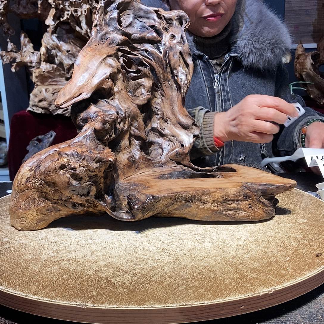 枫***015。株木随行根艺