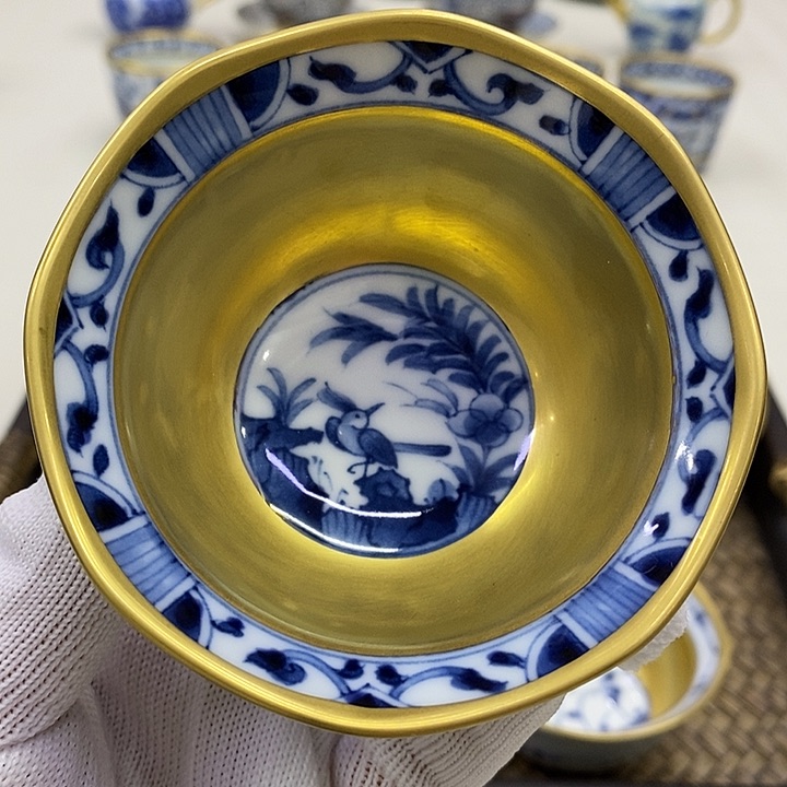 摆件口径幸山窑瓷器