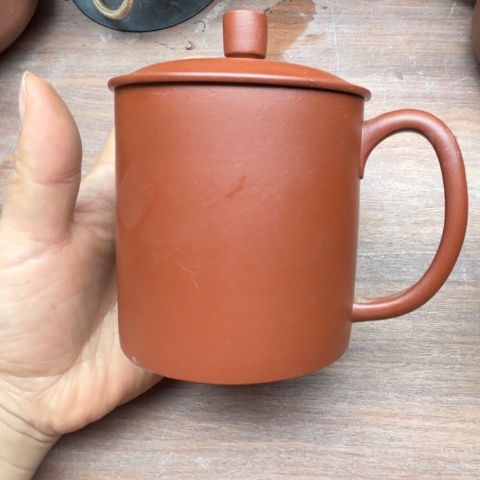 紫砂茶壶春****夏半手工盖杯