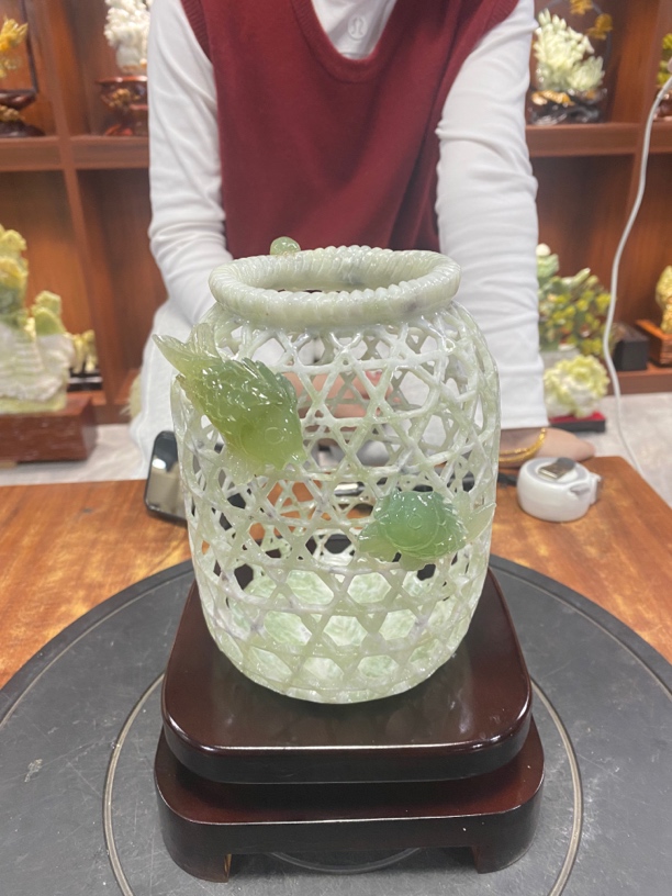 摆件新中式玄关山水摆件办公室摆件