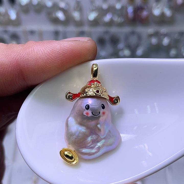 未镶嵌淡水珍珠颈饰17