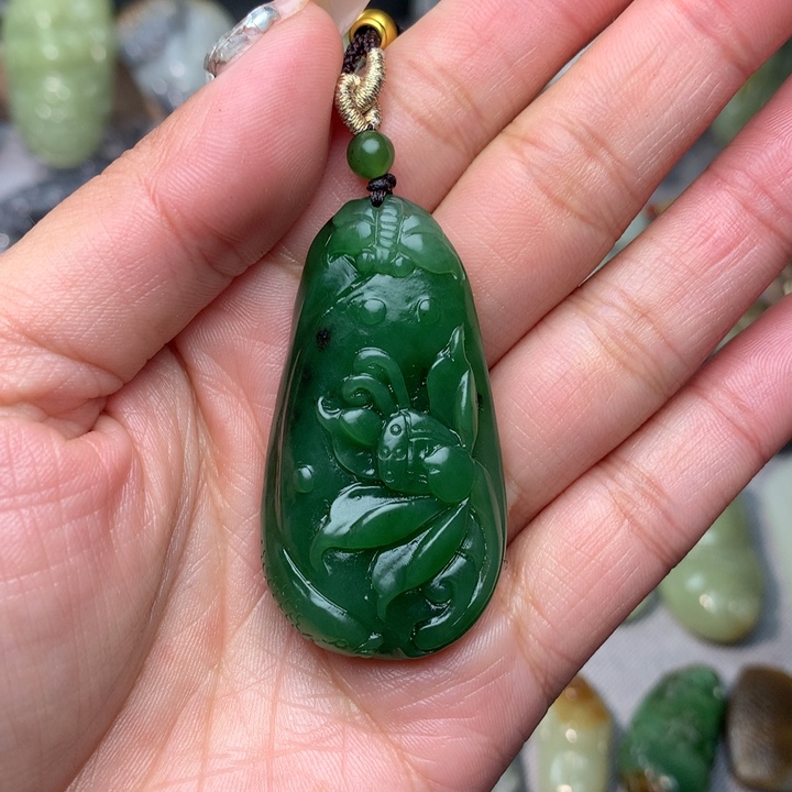 和田玉挂件未镶嵌