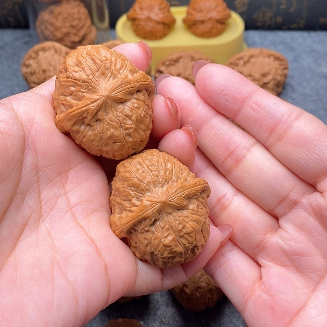 文玩核桃把件精品特价南瓜墩40