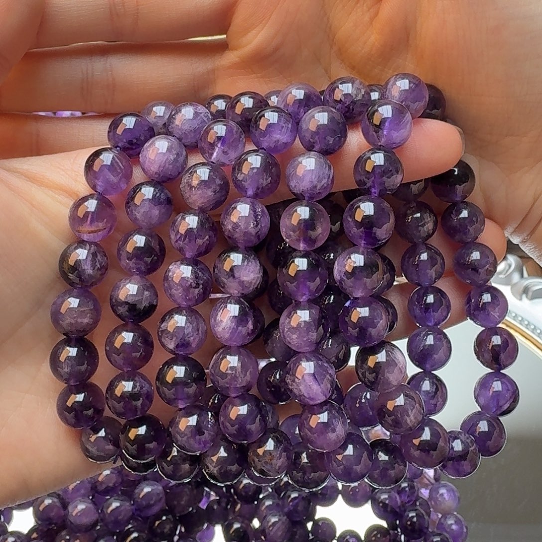 水晶未镶嵌手链水晶手链10mm多样式发一