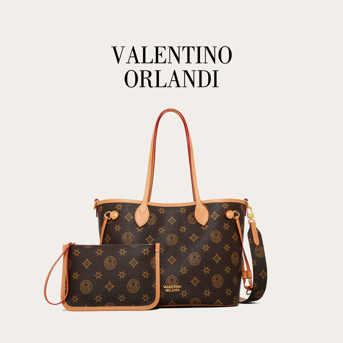 VALENTINO ORLANDI/华伦天奴.奥兰迪女士百搭单肩斜挎手提包9213