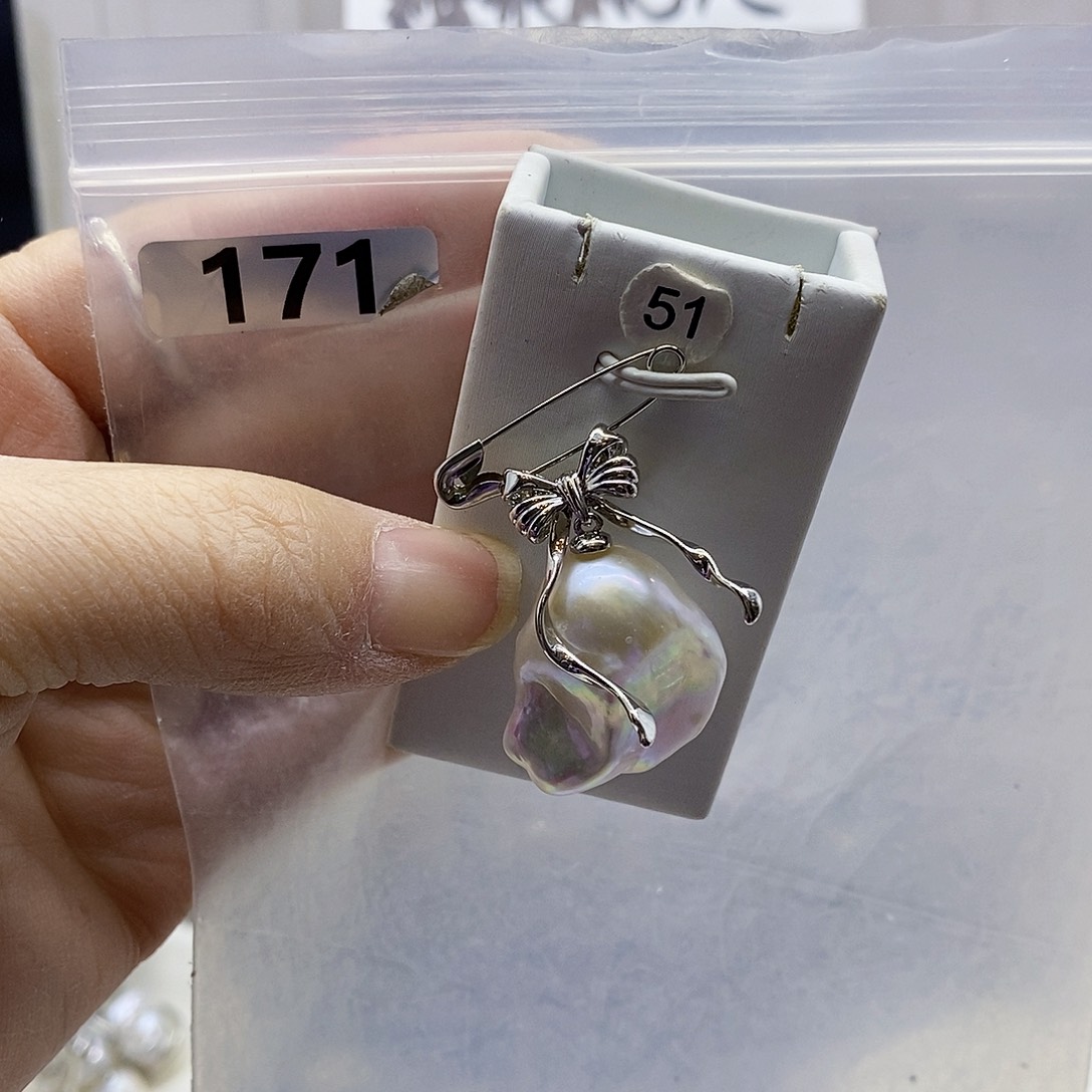 颈饰合金淡水珍珠