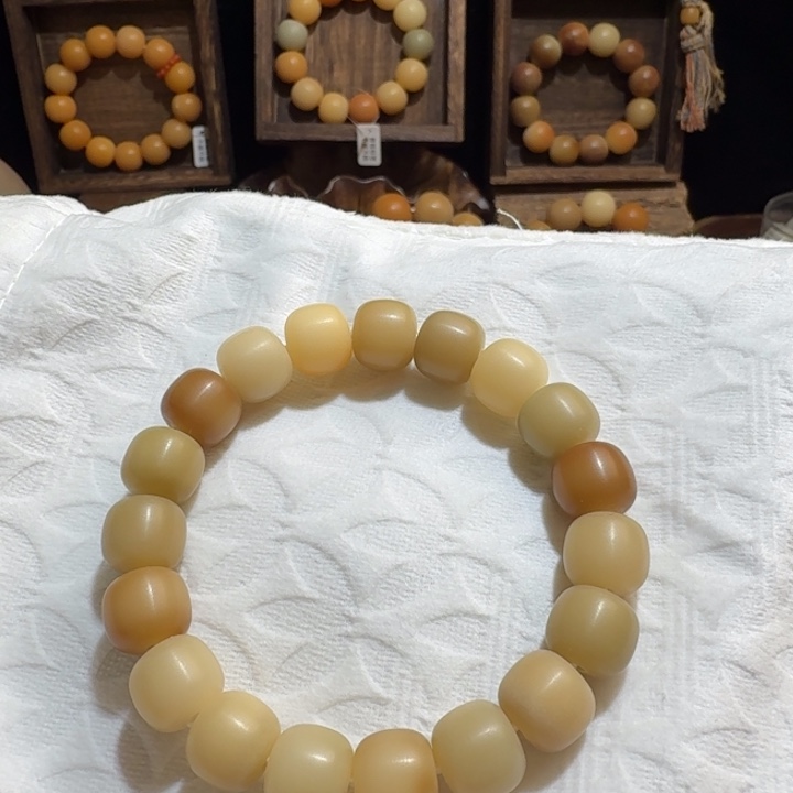 手串菩提根/象牙果干车干磨11桶珠