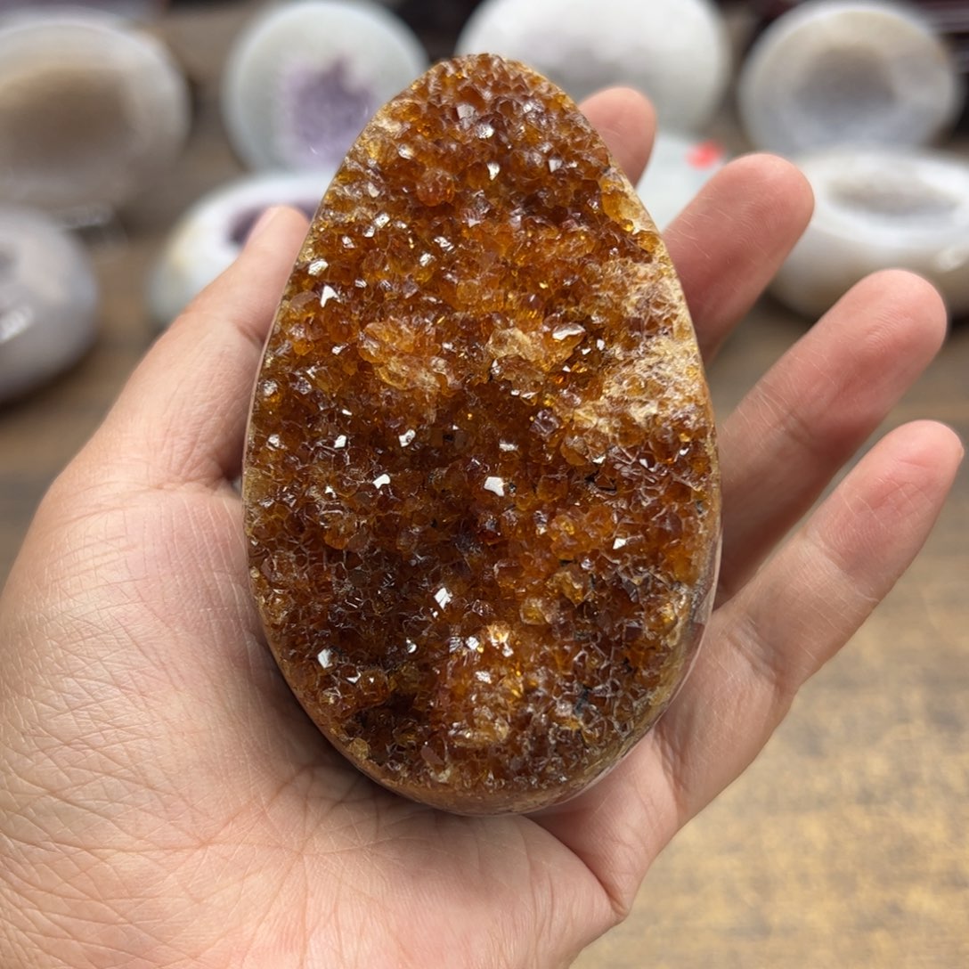 水晶水晶无镶嵌未镶嵌黄蛋9