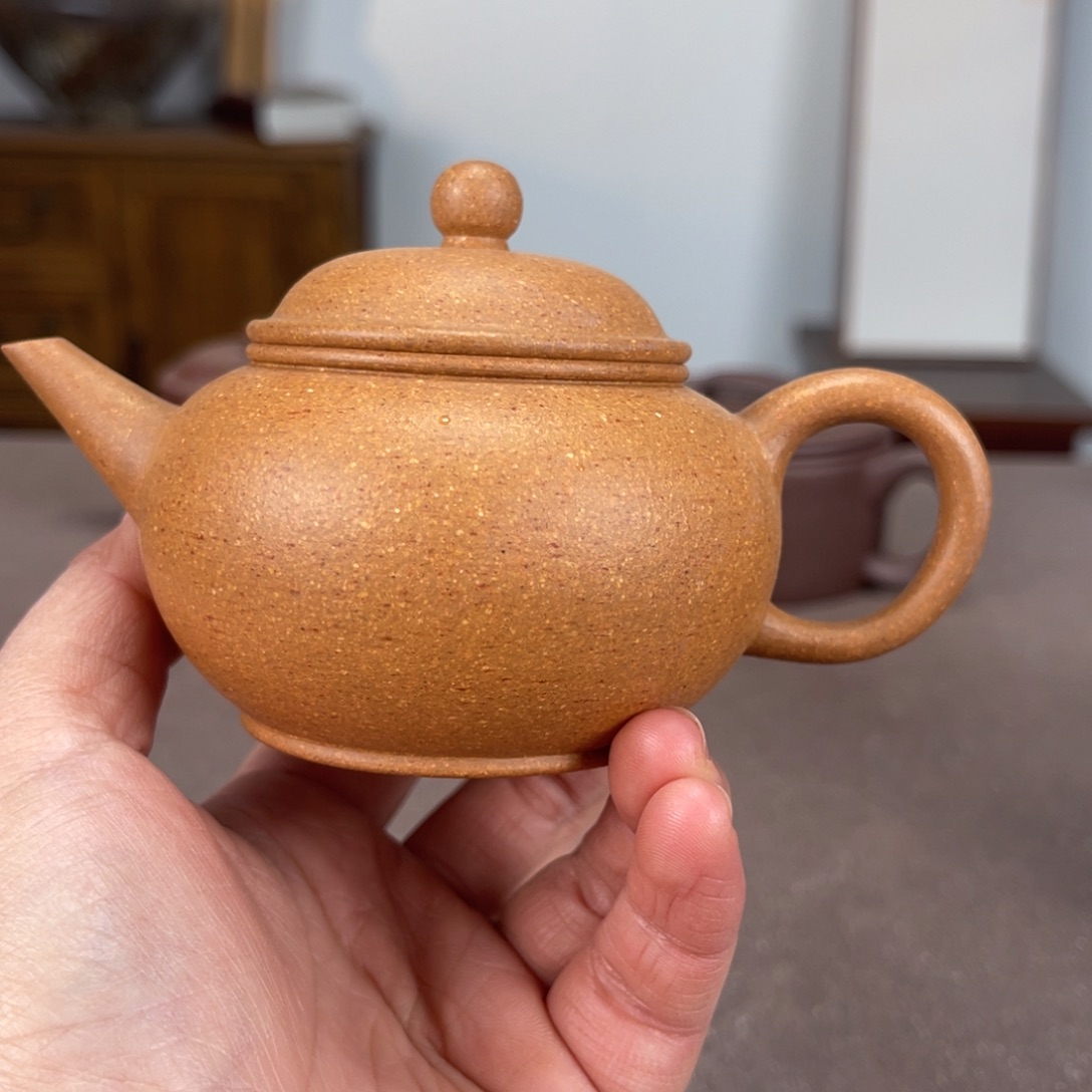 段泥茶壶水平黄金段150