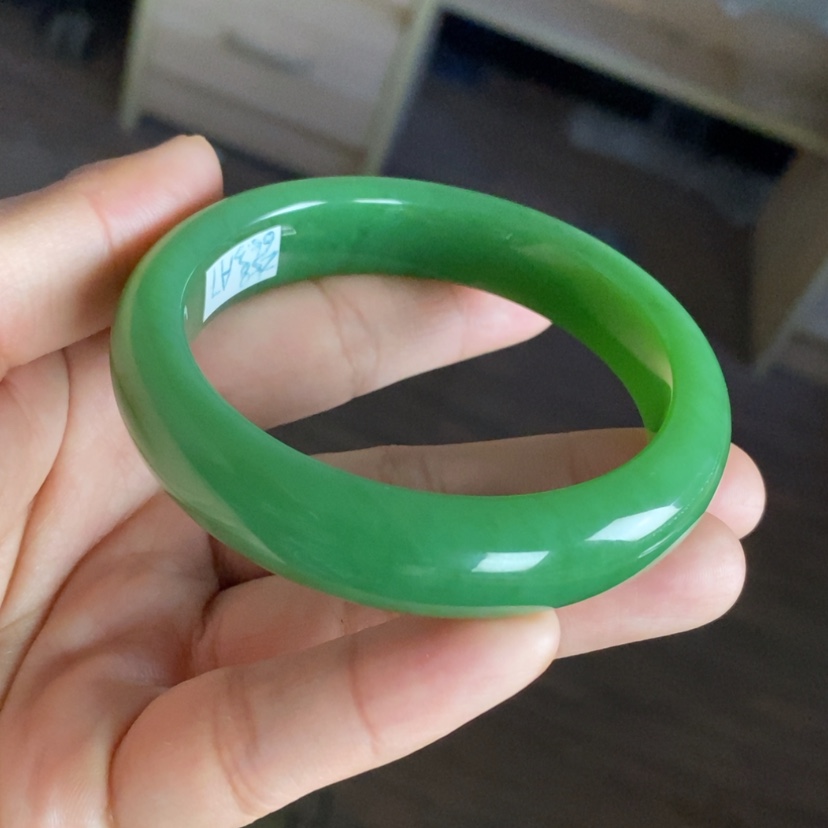 【闪购商品】未镶嵌手镯和田玉（碧玉）