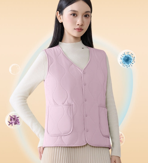 10A抑菌轻盈蓬松不臃肿倍暖柔肤马甲【男女款】