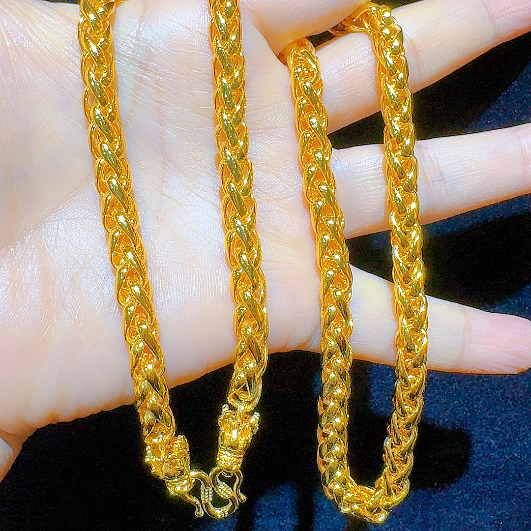 铜合金项链 铜合金项链 【LayLaBez】合金项链精致光珠圆珠时尚长链