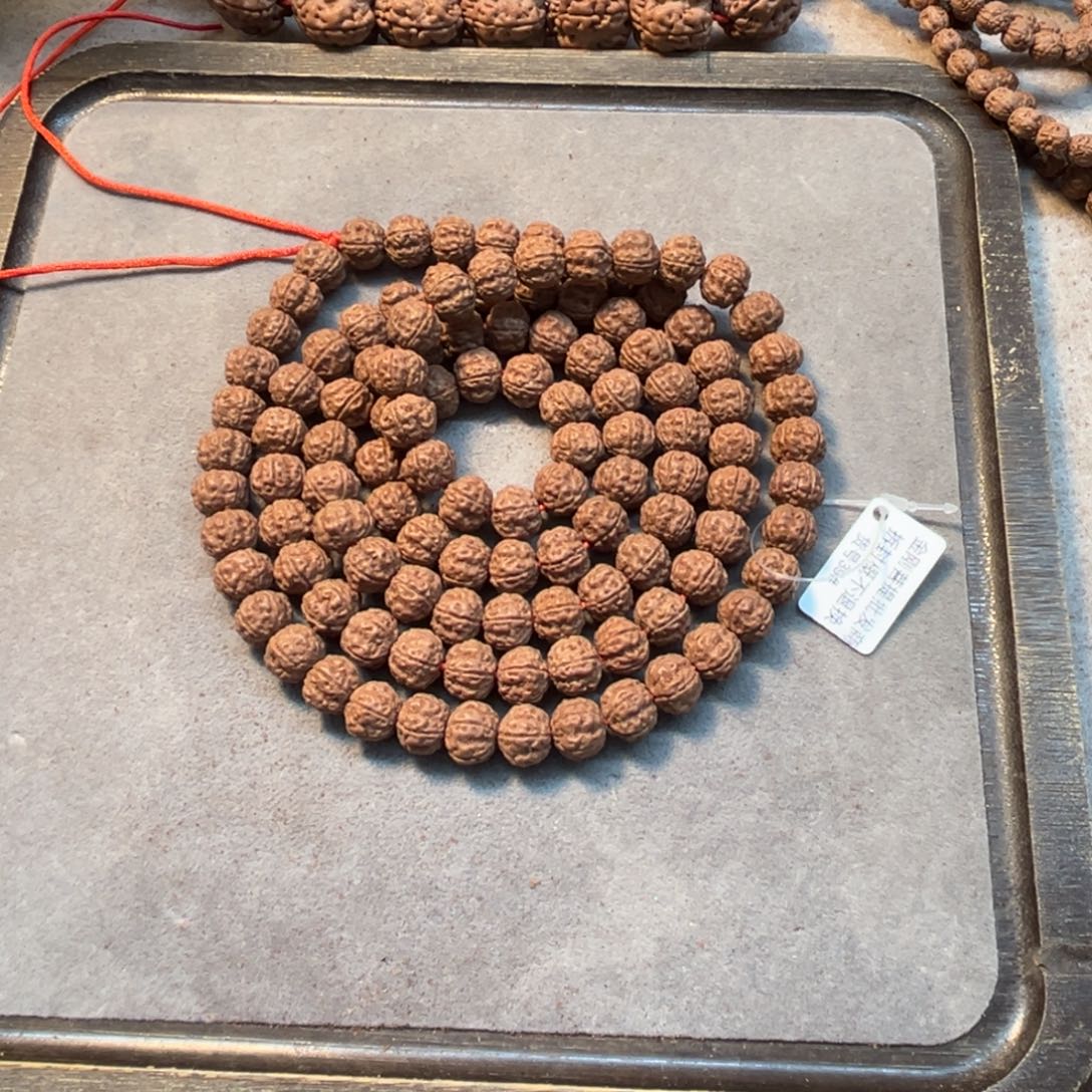 金刚菩提吊坠铁花108