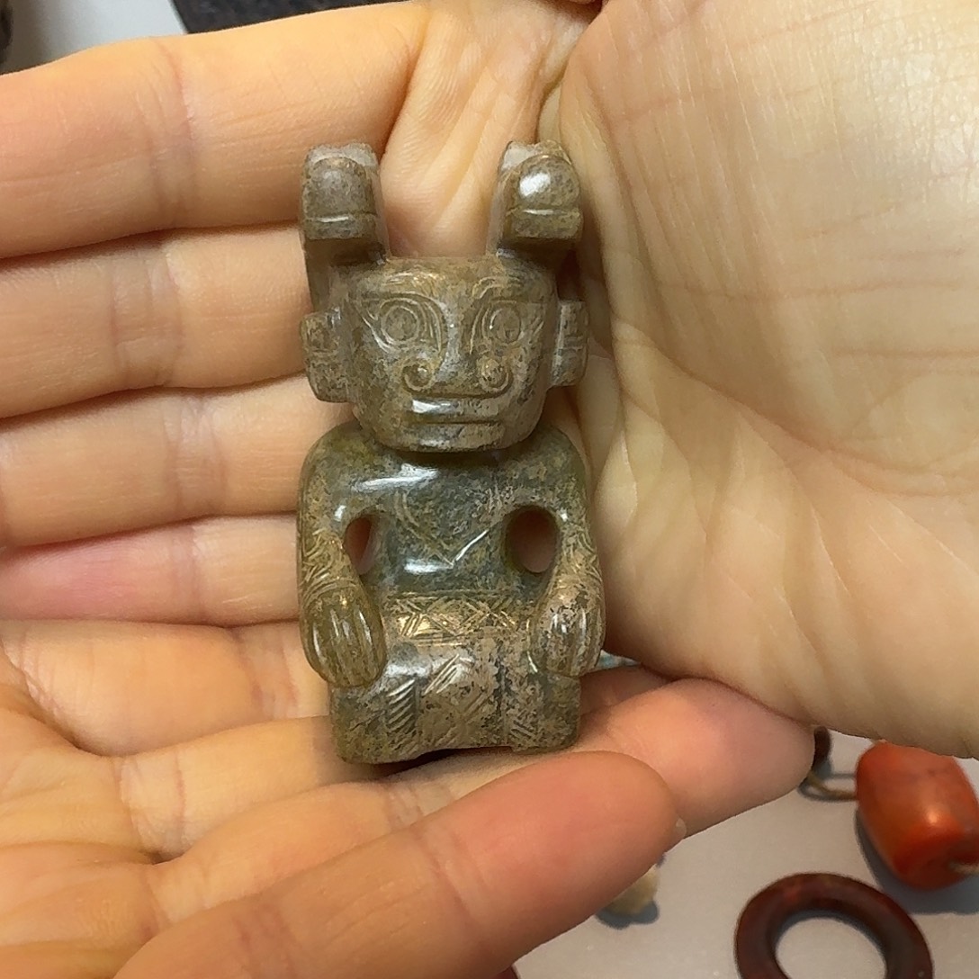 和田玉挂件未镶嵌随*