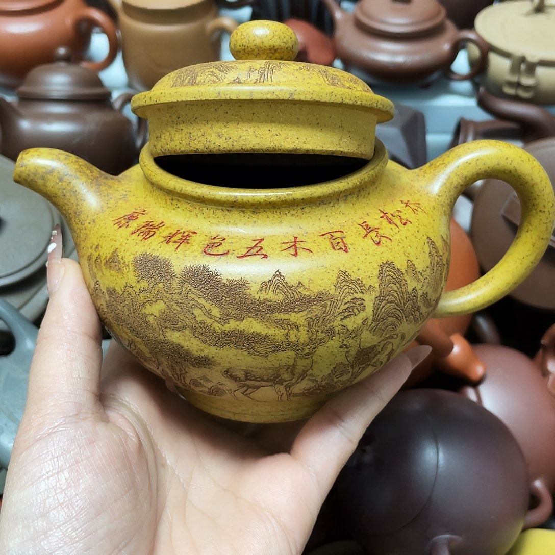 恩***乐紫砂茶壶宜兴紫砂壶