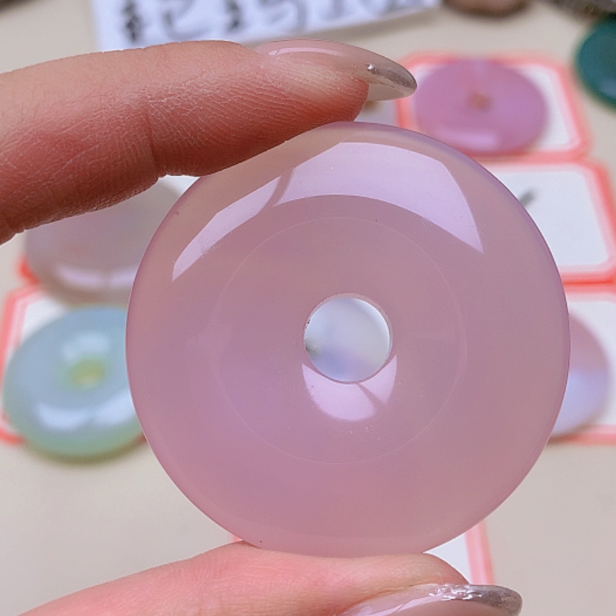 【闪购商品】未镶嵌玛瑙/玉髓珠宝半成品用****7