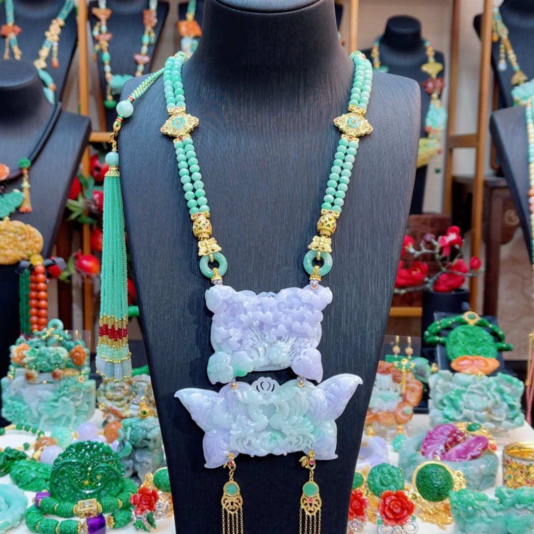 翡翠颈饰合金48小时鉴赏期