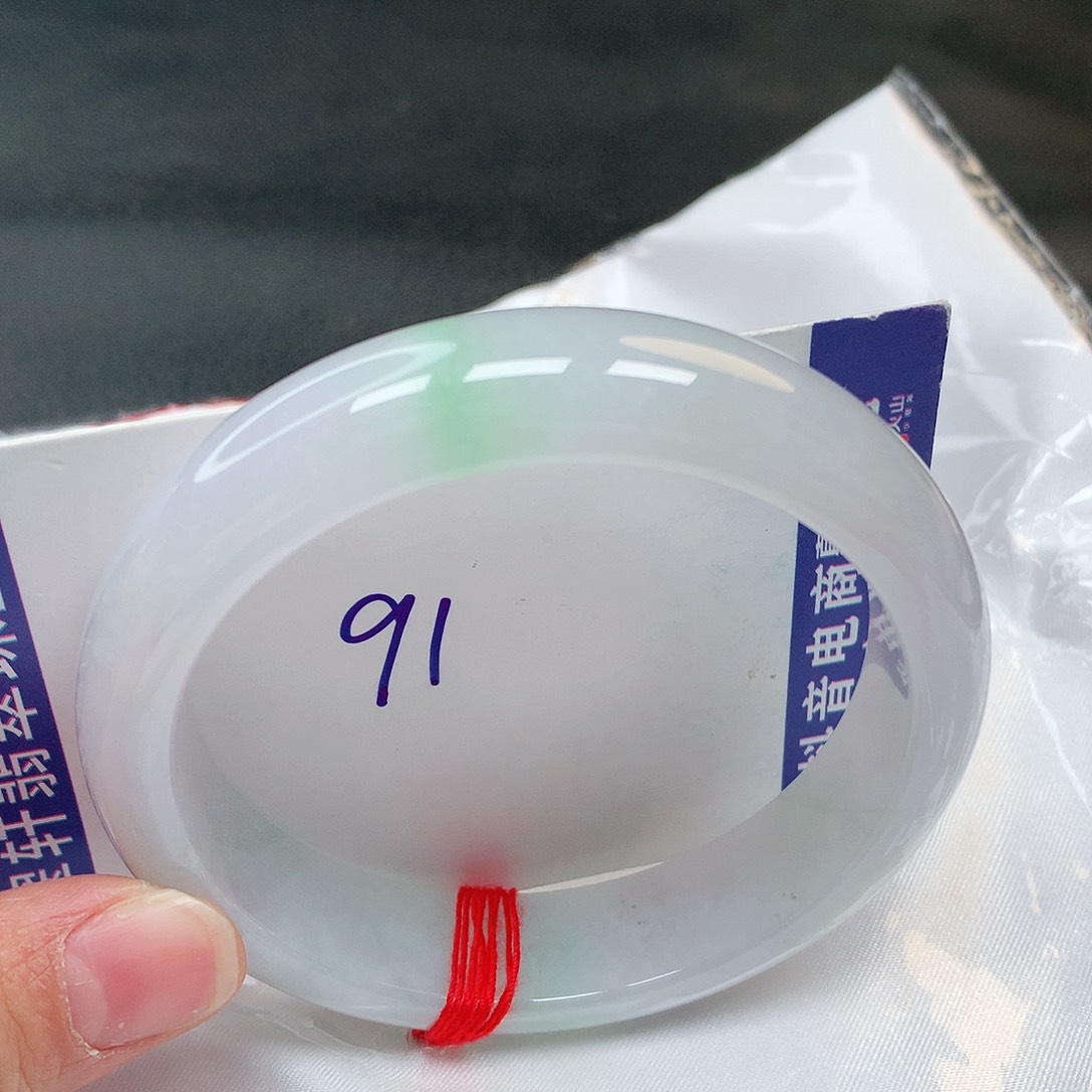 翡翠手镯未镶嵌91号