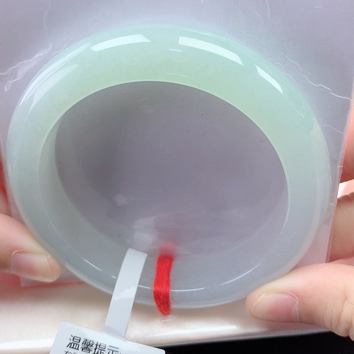 翡翠未镶嵌手镯55圈