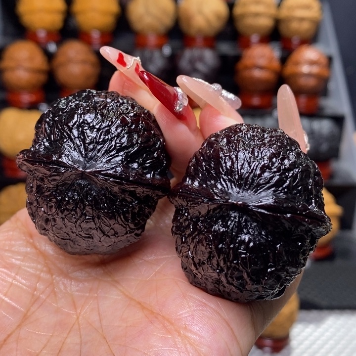 文玩核桃把件S****s金丝绣球13号