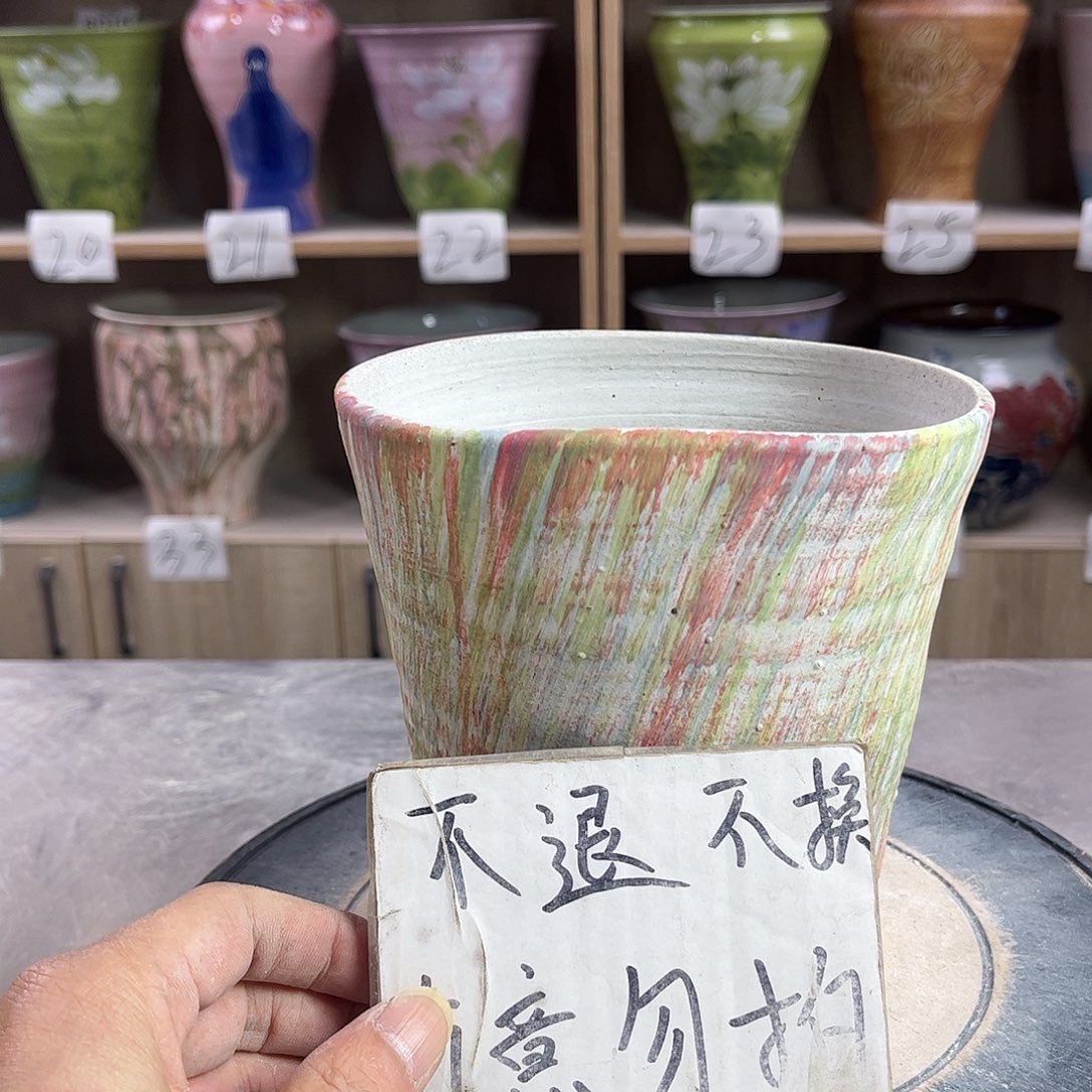 景德镇陶瓷花盆花盆