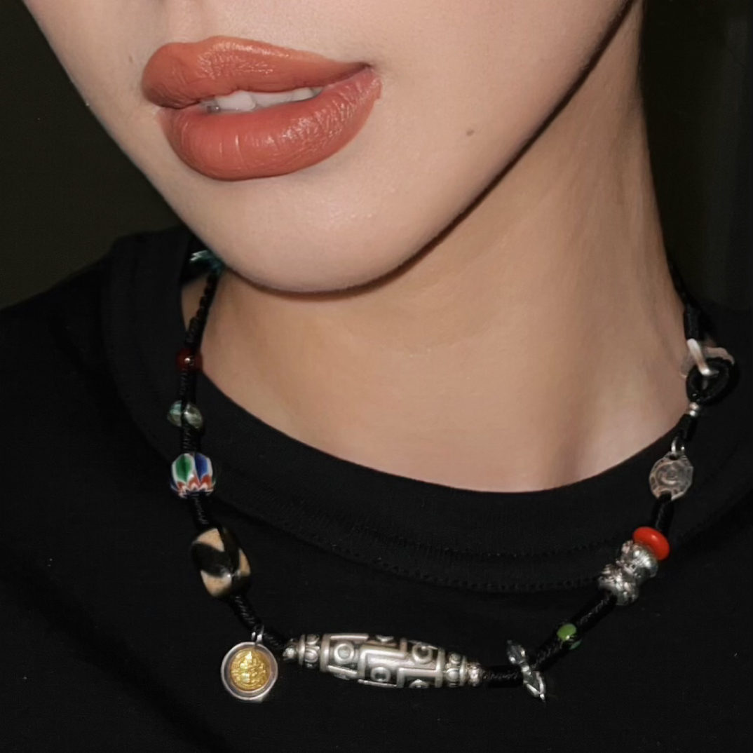 非金属布艺吊坠 雨滴工作室 | 纯手工锁骨链