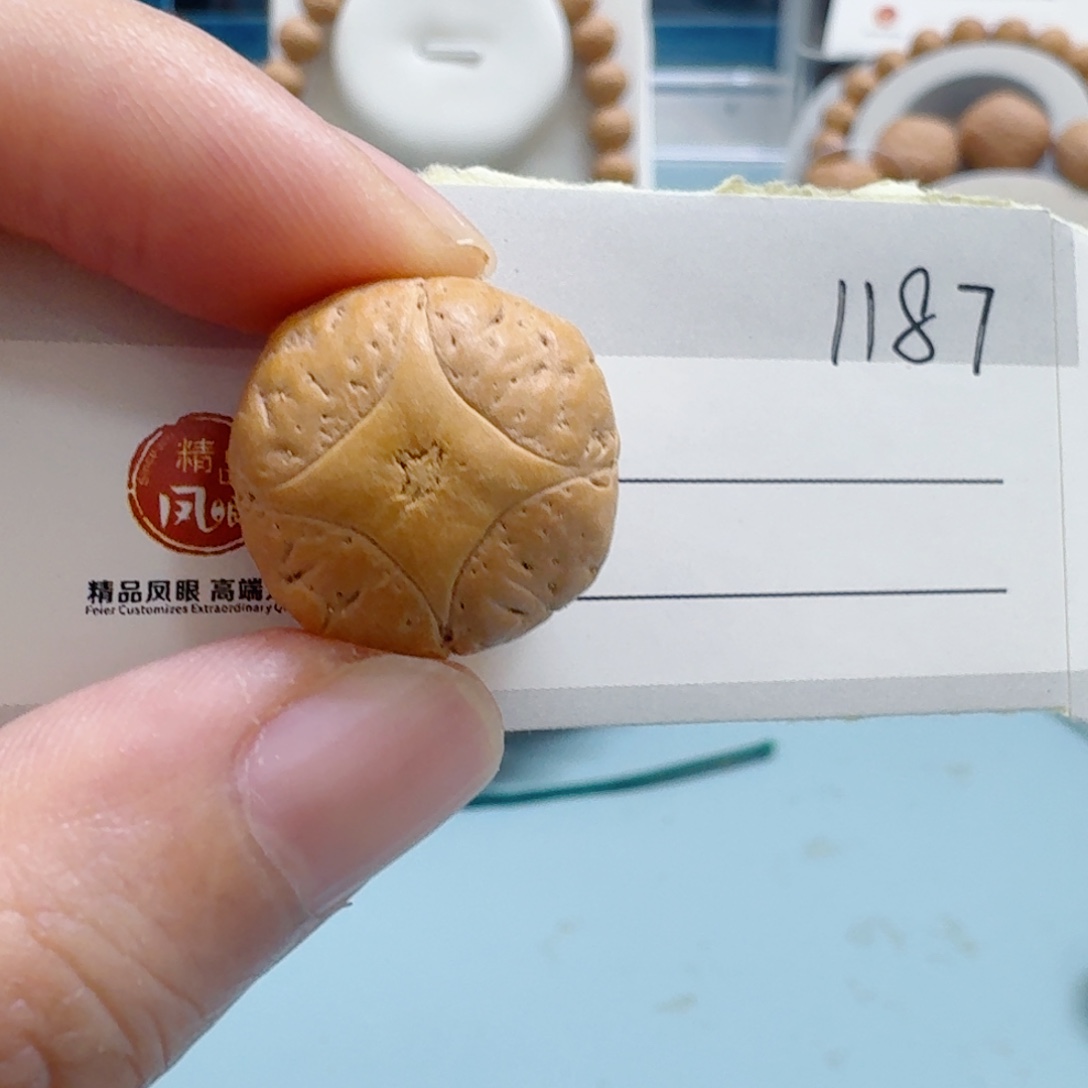 手串凤眼菩提19mm麒麟85@1187