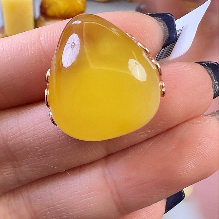 蜜蜡颈饰未镶嵌蜜蜡