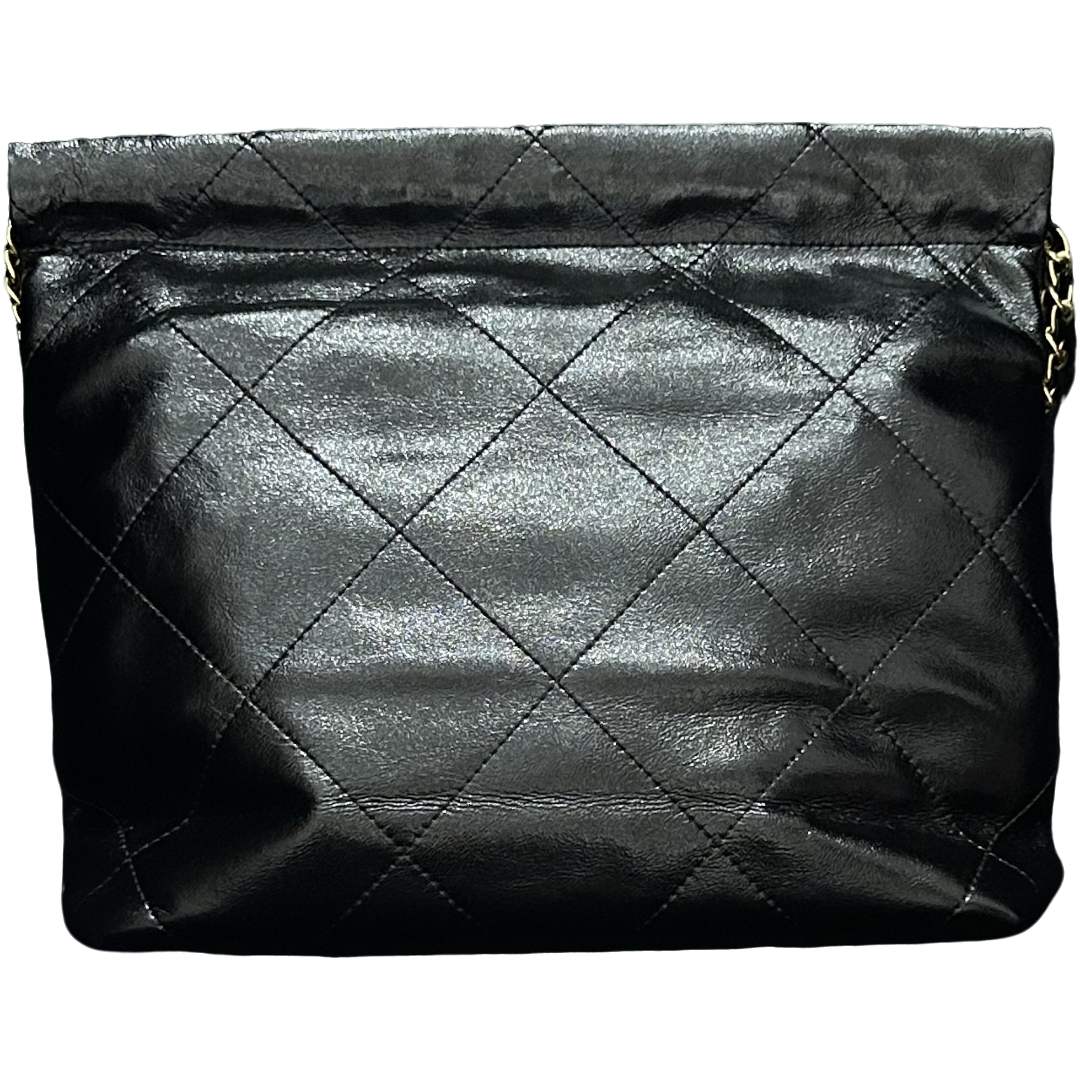 COCO DICV2025新款高端定制时尚女包 辣大袋 黑色30cm霄