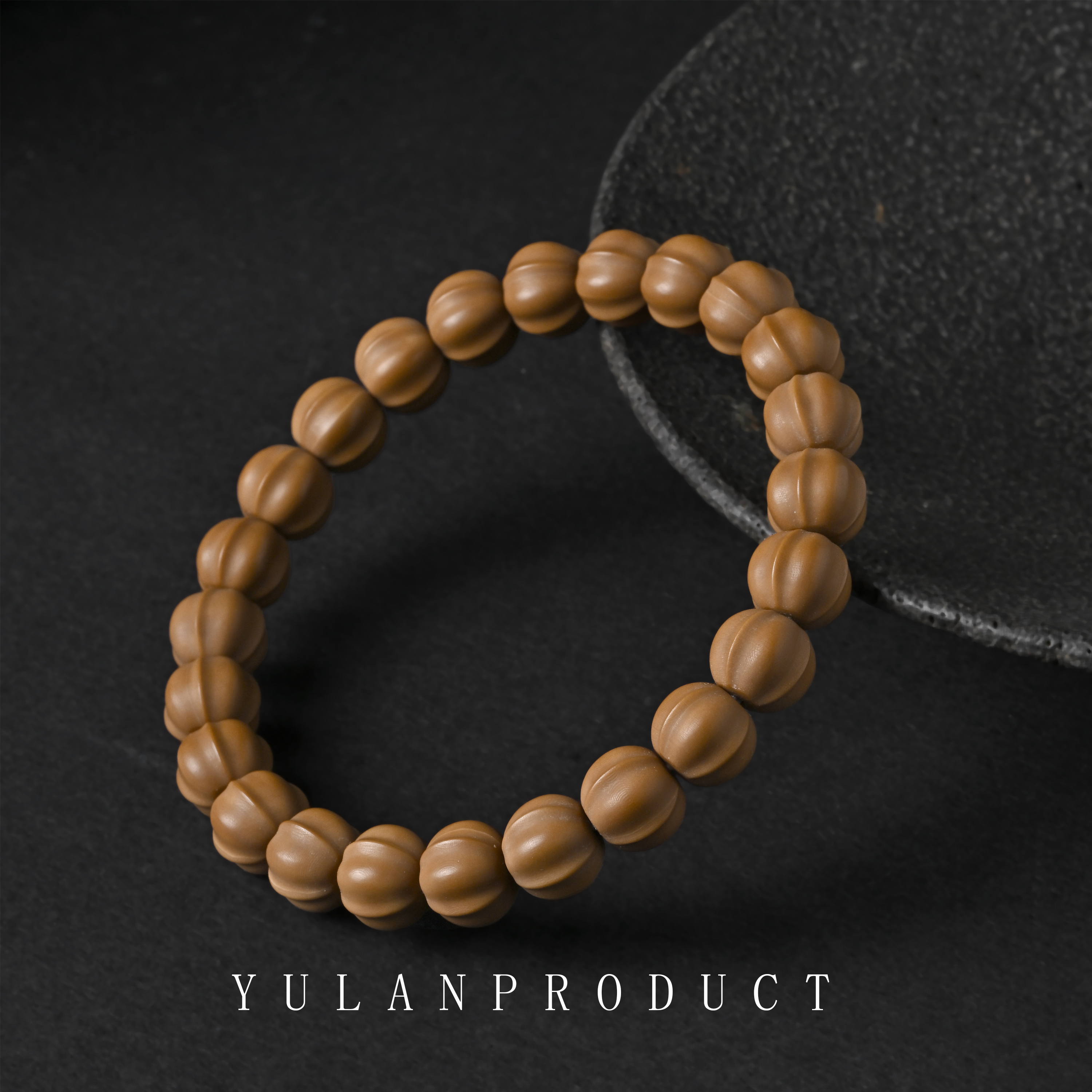 钰澜文玩【明】猴头核桃-四花小鲨鱼手串-10mm左右-精工百搭