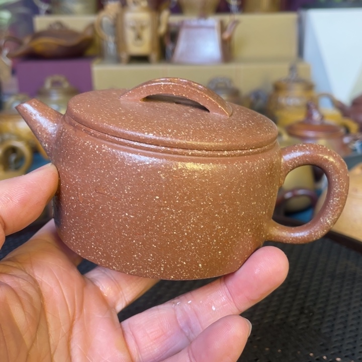 紫砂茶壶新店福利特惠（毫升) 180红降坡