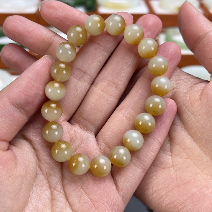 和田玉手串未镶嵌