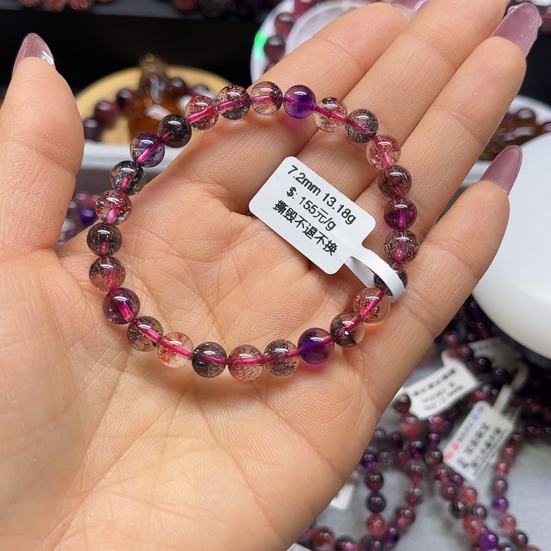 水晶手链未镶嵌？手链