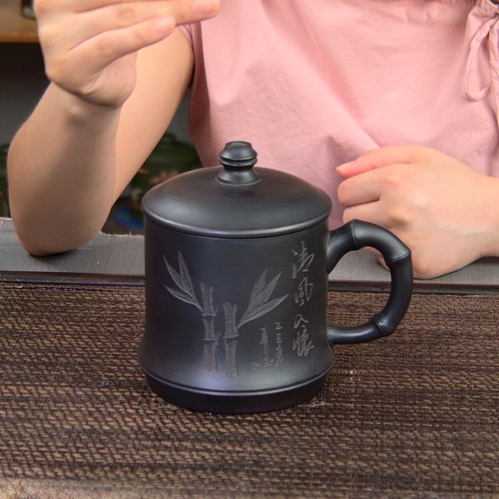 茶杯紫砂高货放漏