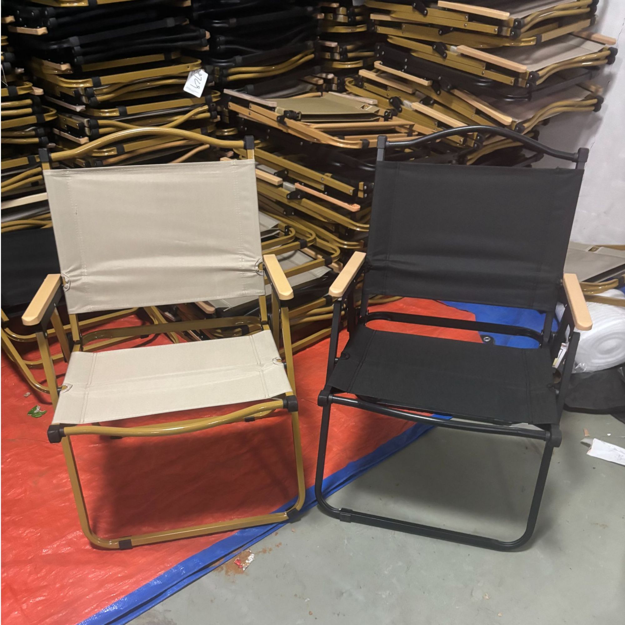 D5-大号户外克米特椅子，颜色随机发-凳子底座配件可能会缺失