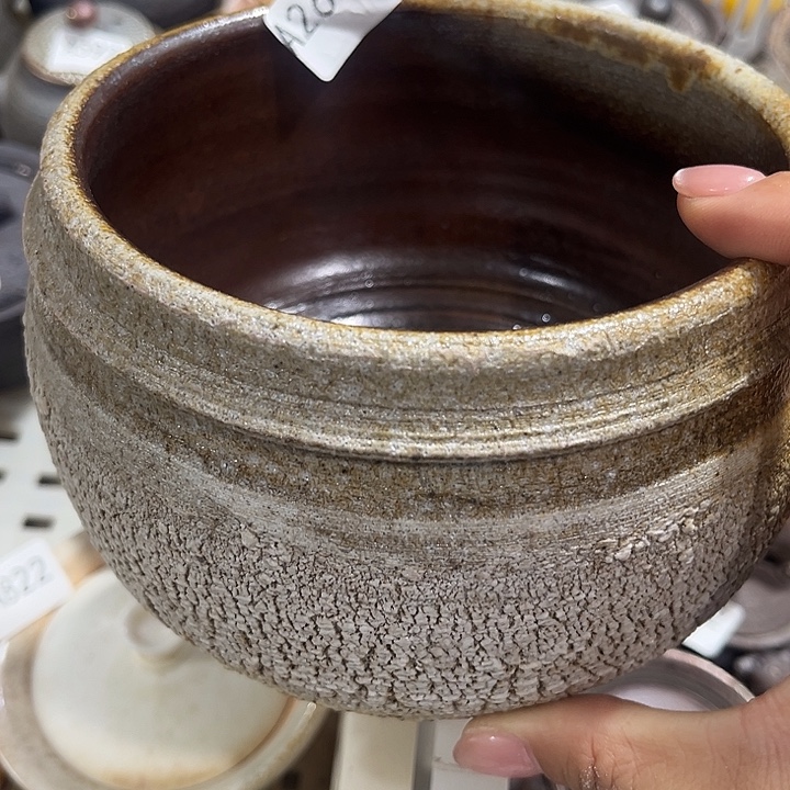 柴烧裸烧纯手工制作瑕疵不退不换