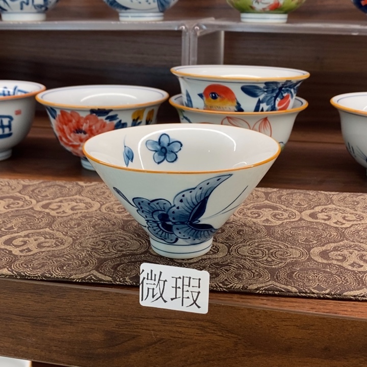 釉下老陶泥手工绘制