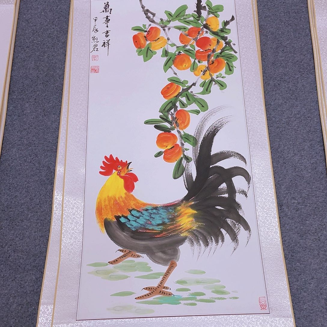 国画手绘作品的创作