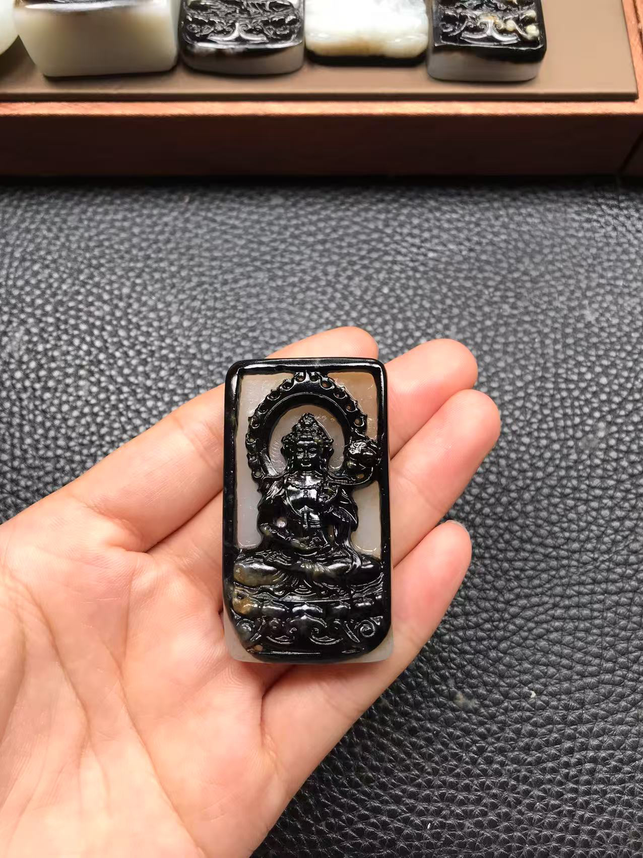 和田玉观音，实物漂亮，