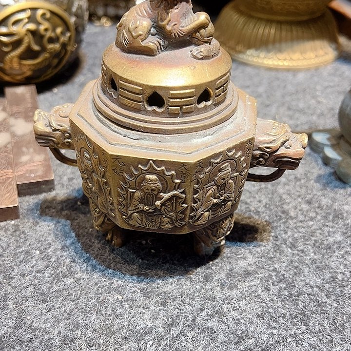 ?****?黄铜摆件工艺品，