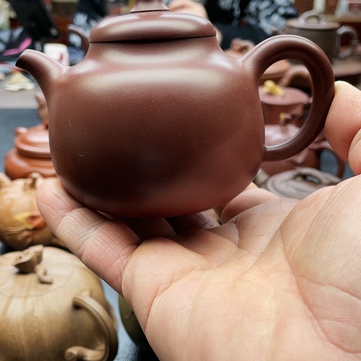 紫泥茶壶200 cc王主播制作