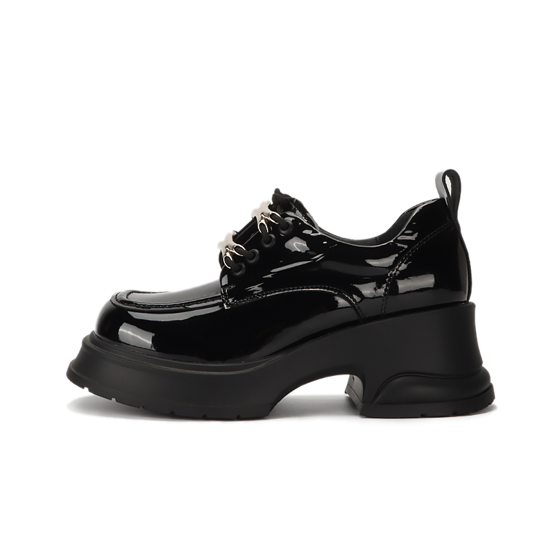 【敏敏】C26181女士英伦风厚底系带乐福鞋~Y219NC26181