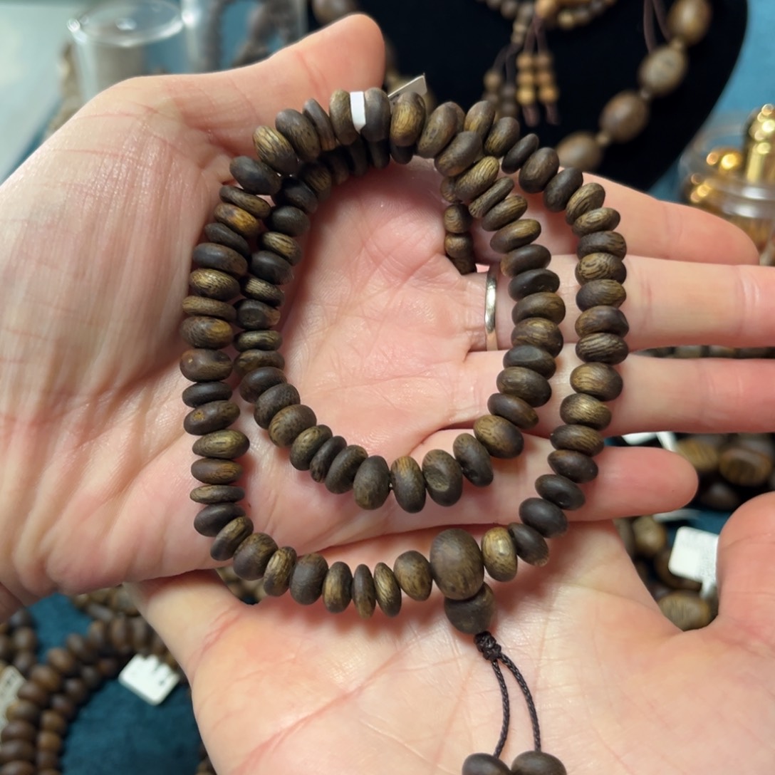 沉香手串乌身卡8-16克多样性发货一条