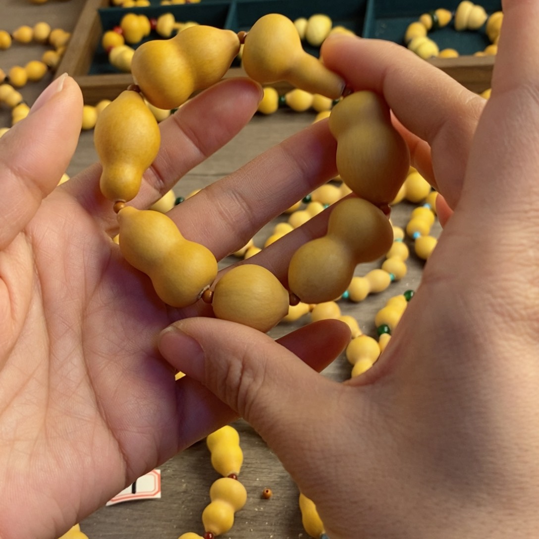 纯天然小葫芦手串