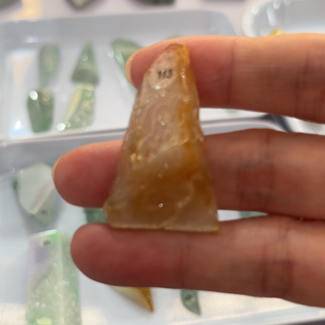 定制翡翠未镶嵌特色翡翠片料