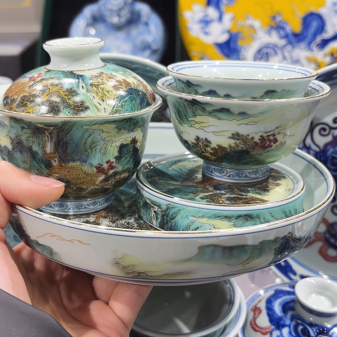 瓷片景德镇瓷器艺术