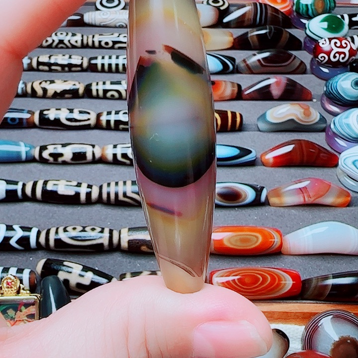 玛瑙/玉髓合金珠宝半成品