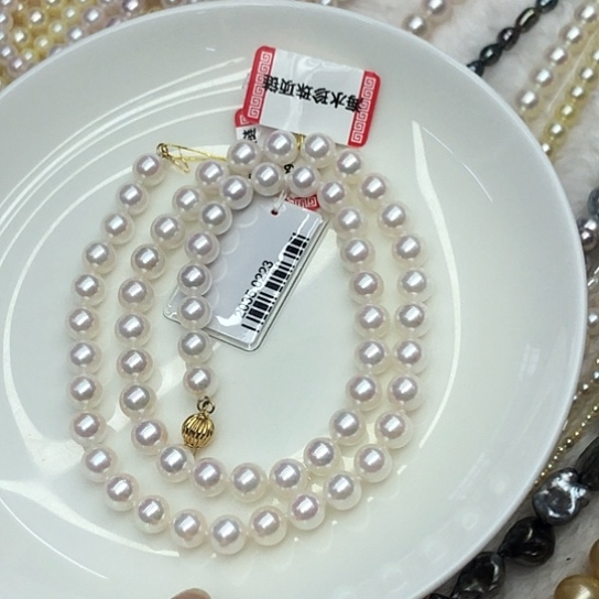 海水珍珠14K金镶嵌颈饰云**化