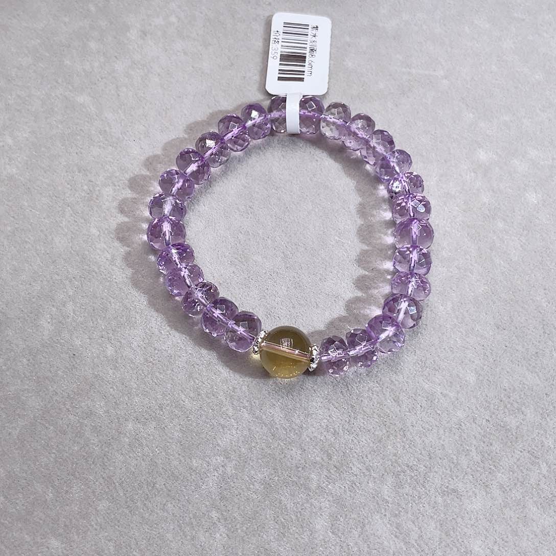 水晶手链未镶嵌紫水晶