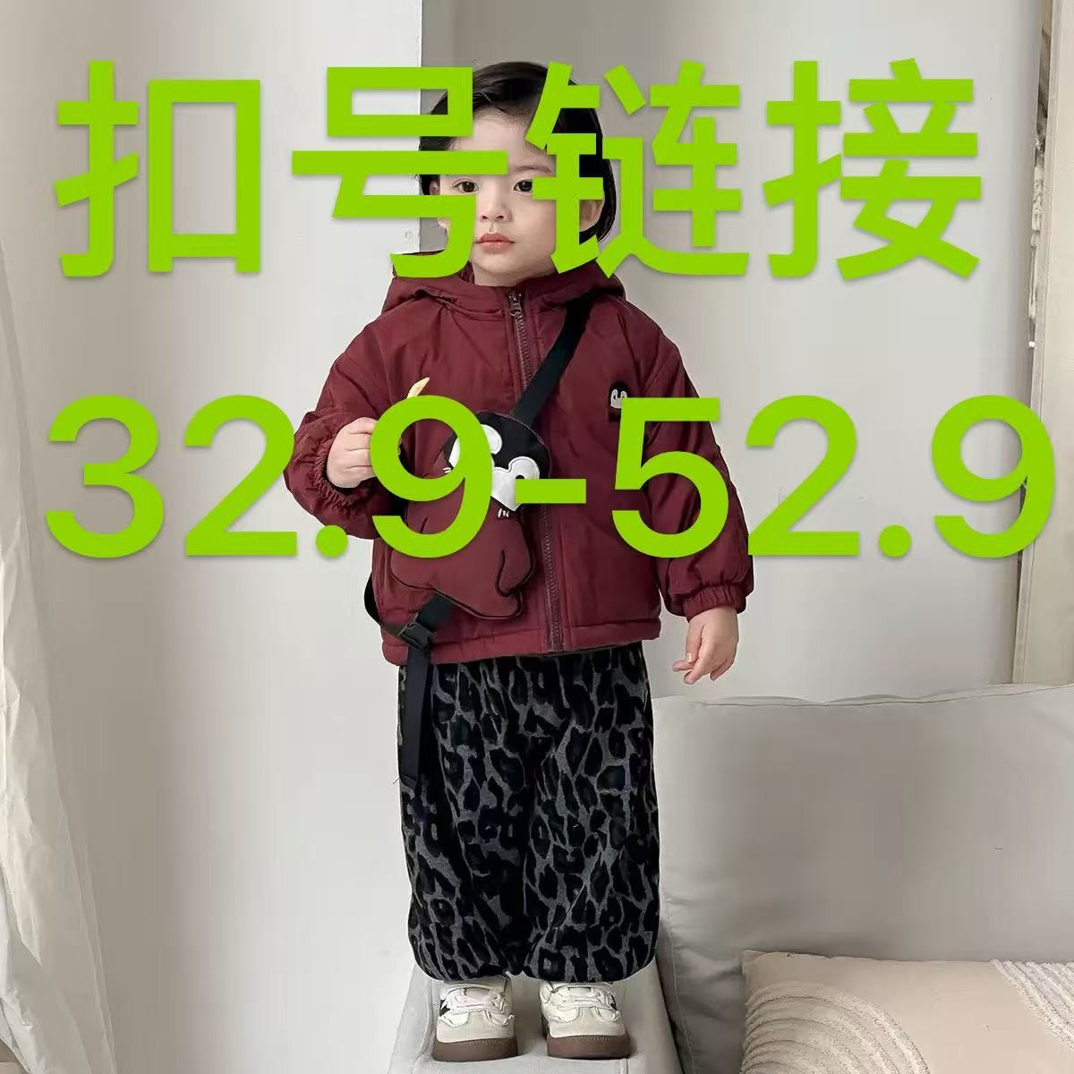 扣号婴儿哈衣睡袋